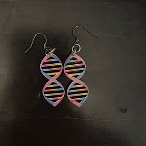 DNA earrings